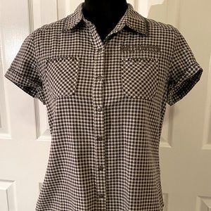 Ladies button up Harley top